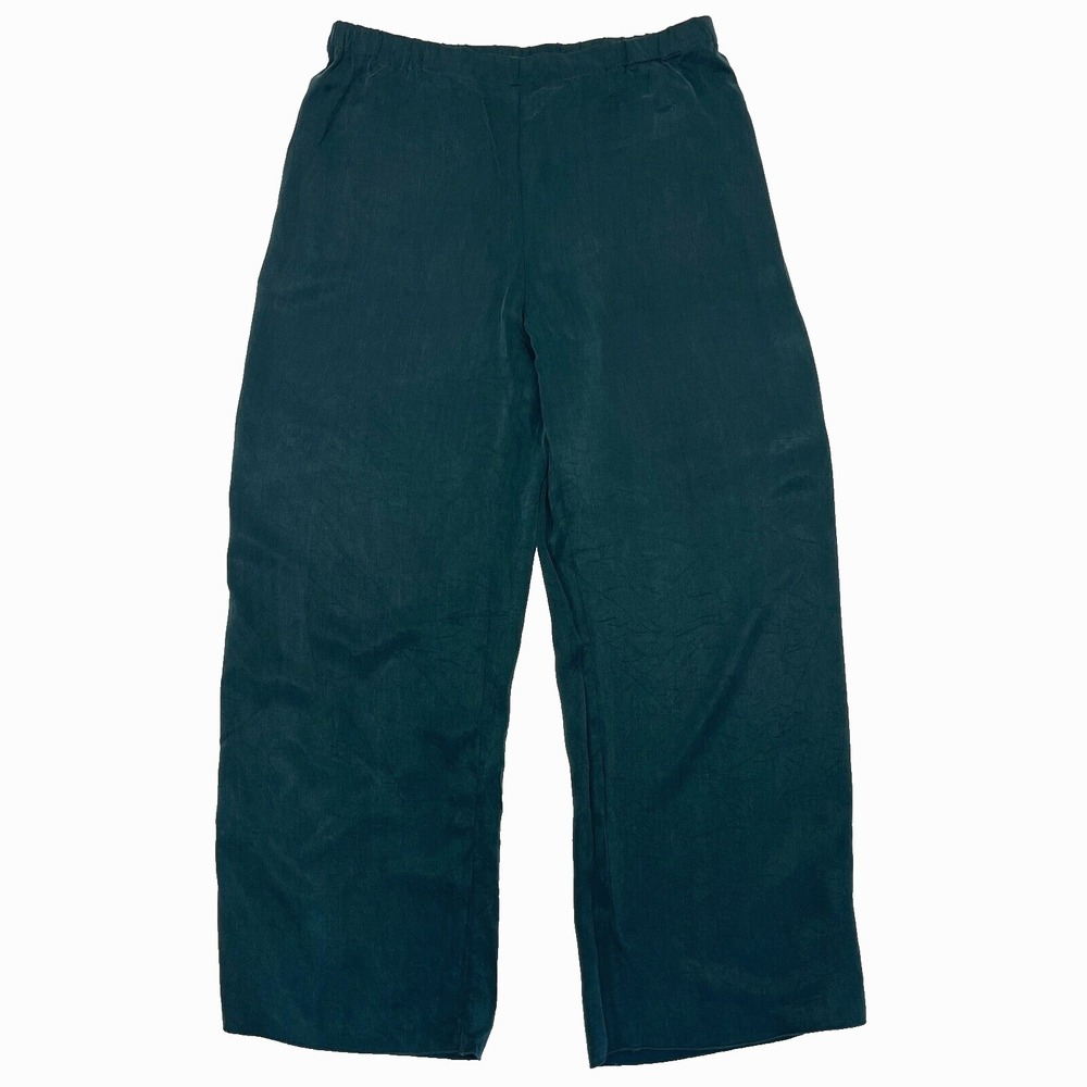 Haven Well Within Natural Luxe Pants Green Size‎ Large Wide Leg Comfort Lounge